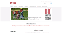 Desktop Screenshot of ohdc.org